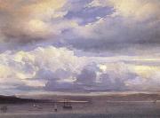 Johann Jakob Ulrich Clouds over the Sea (nn02) china oil painting reproduction